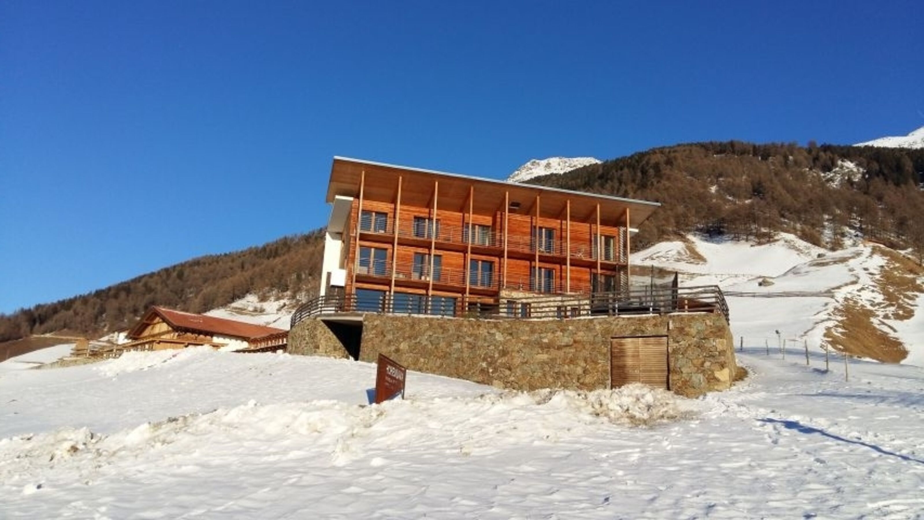 Winterlicher AVIUNSHOF