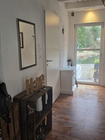 Eingang zum Badezimmer 