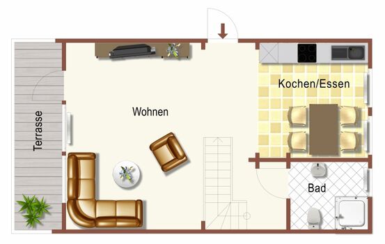 Grundriss Erdgeschoss