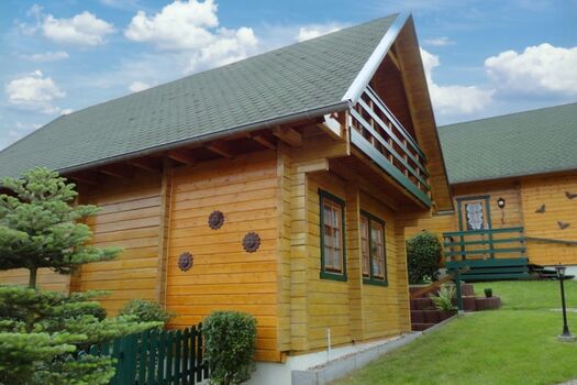 Aussenansicht Blockhaus 2