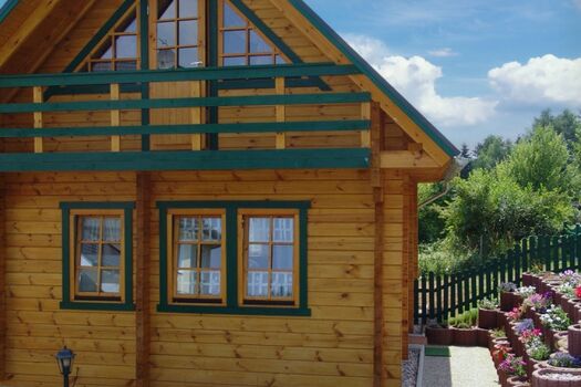 Aussenansicht Blockhaus 2