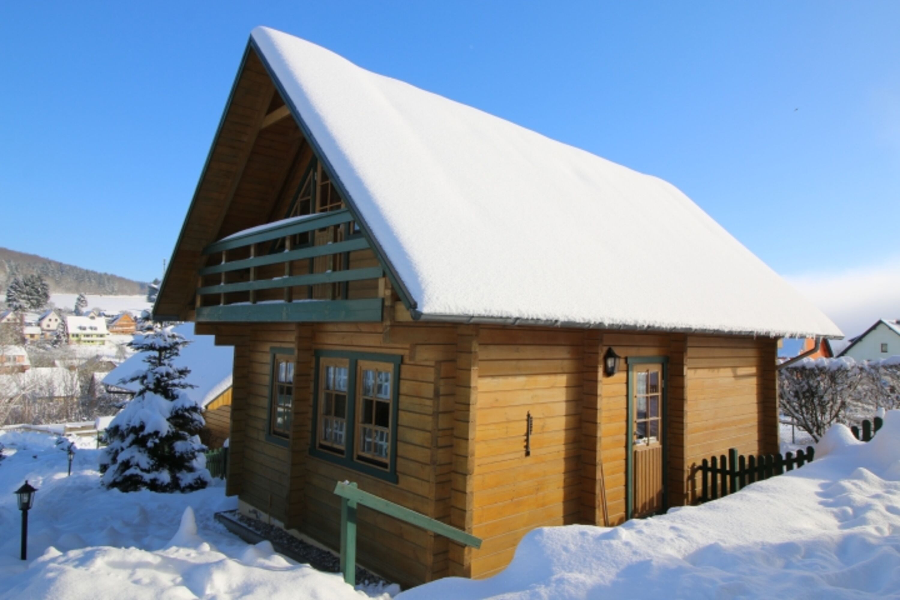 Aussenansicht im Winter