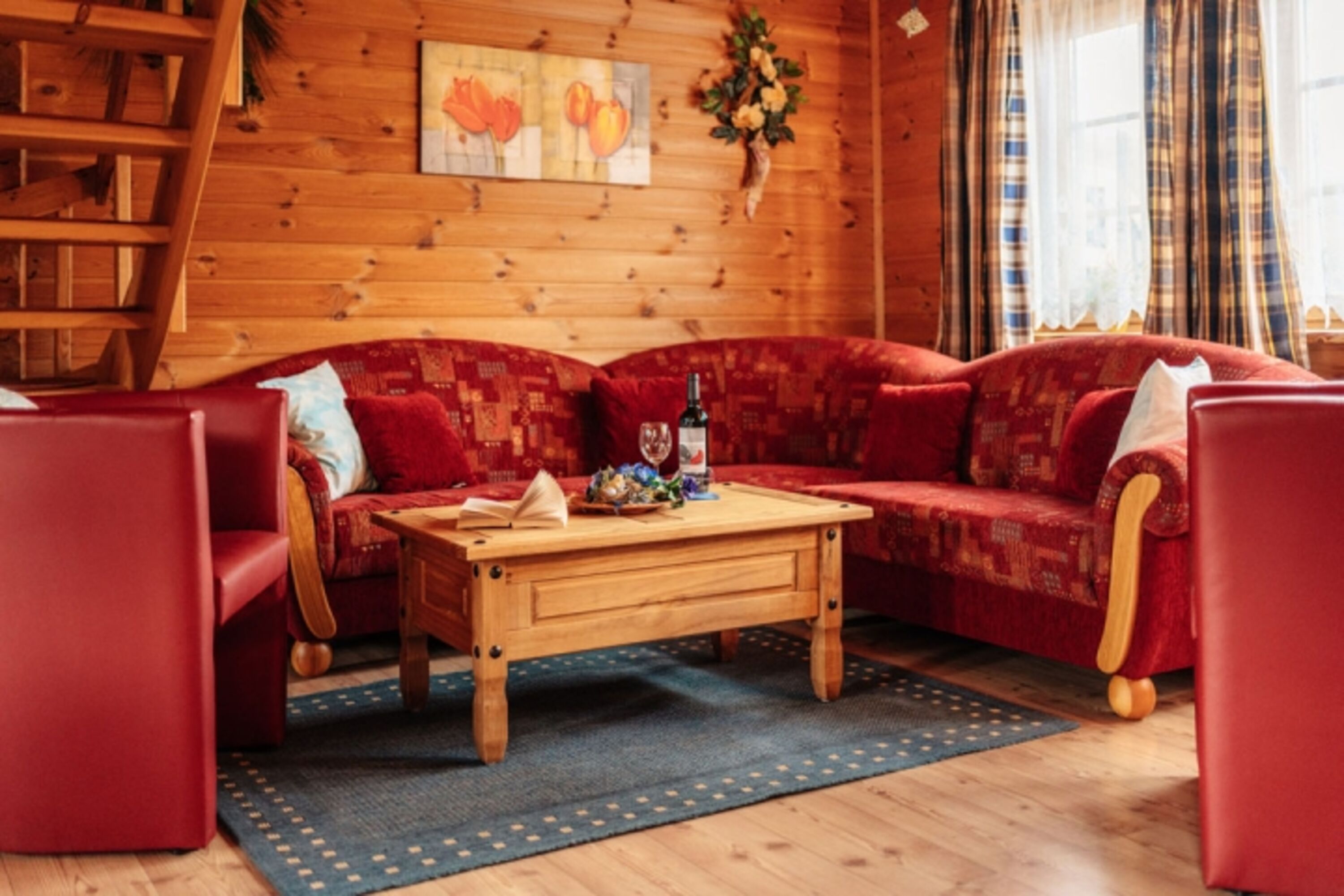Sitzecke im Wohnzimmer