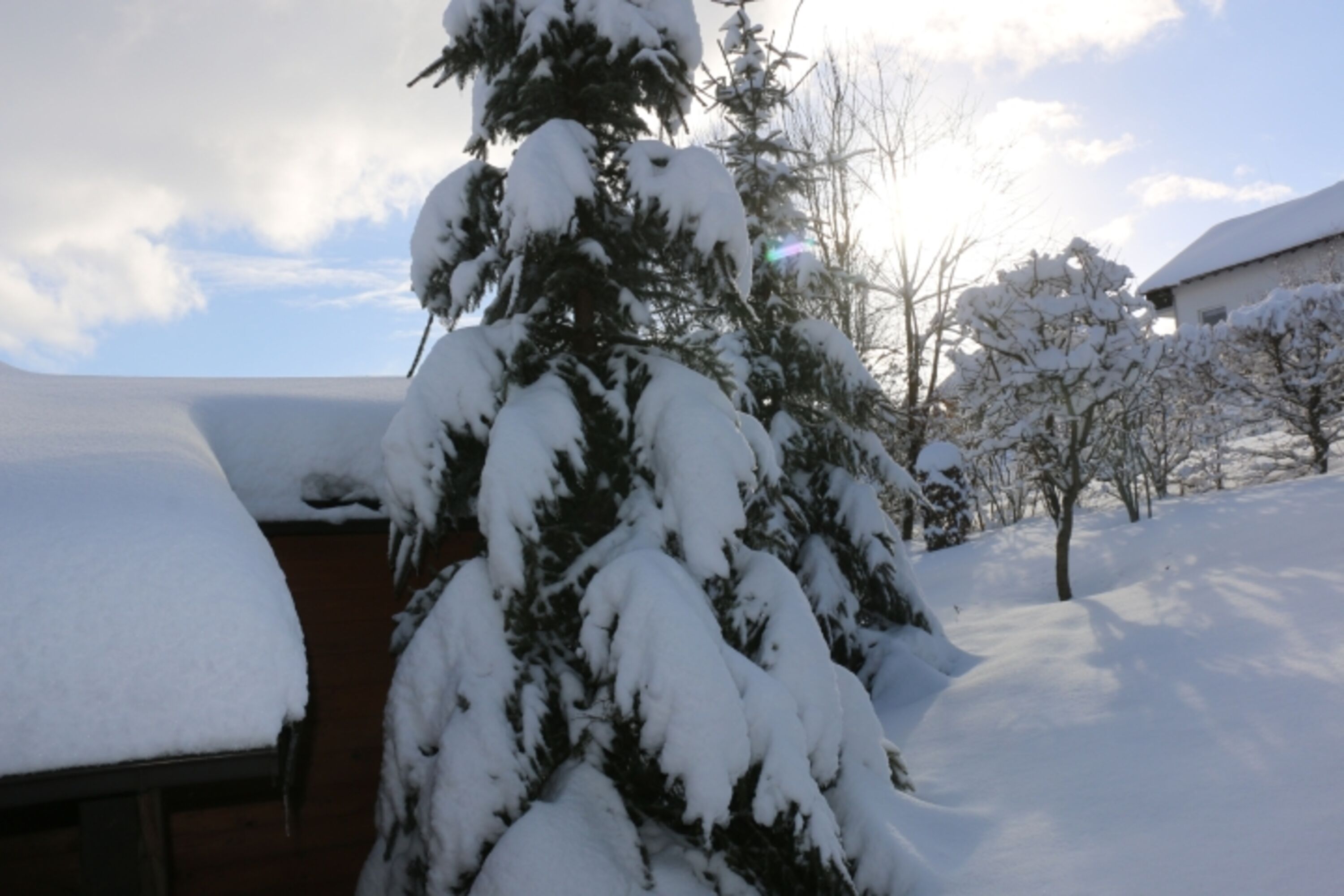 Aussenansicht im Winter