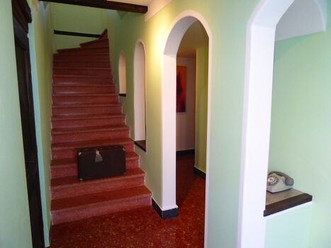 Eingangsbereich von La Rostane