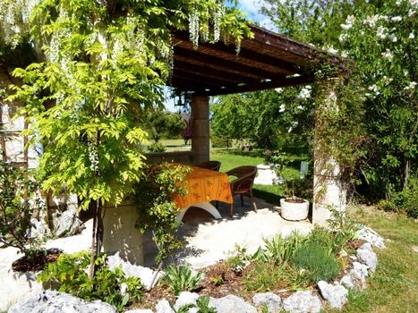 Terrsasse der Ferienwohnung