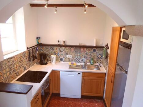 Küche von La Rostane