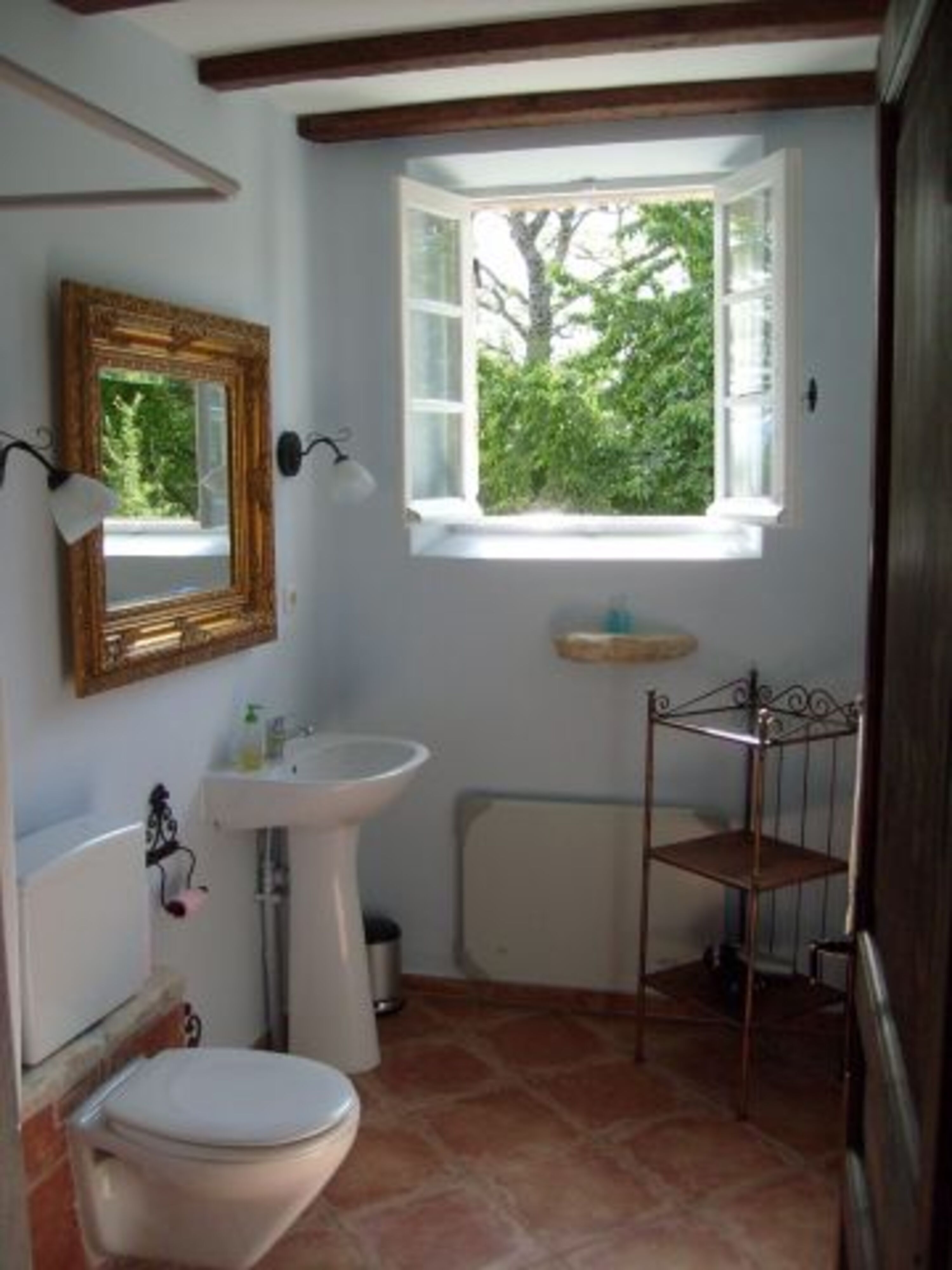 Badezimmer von La Rostane