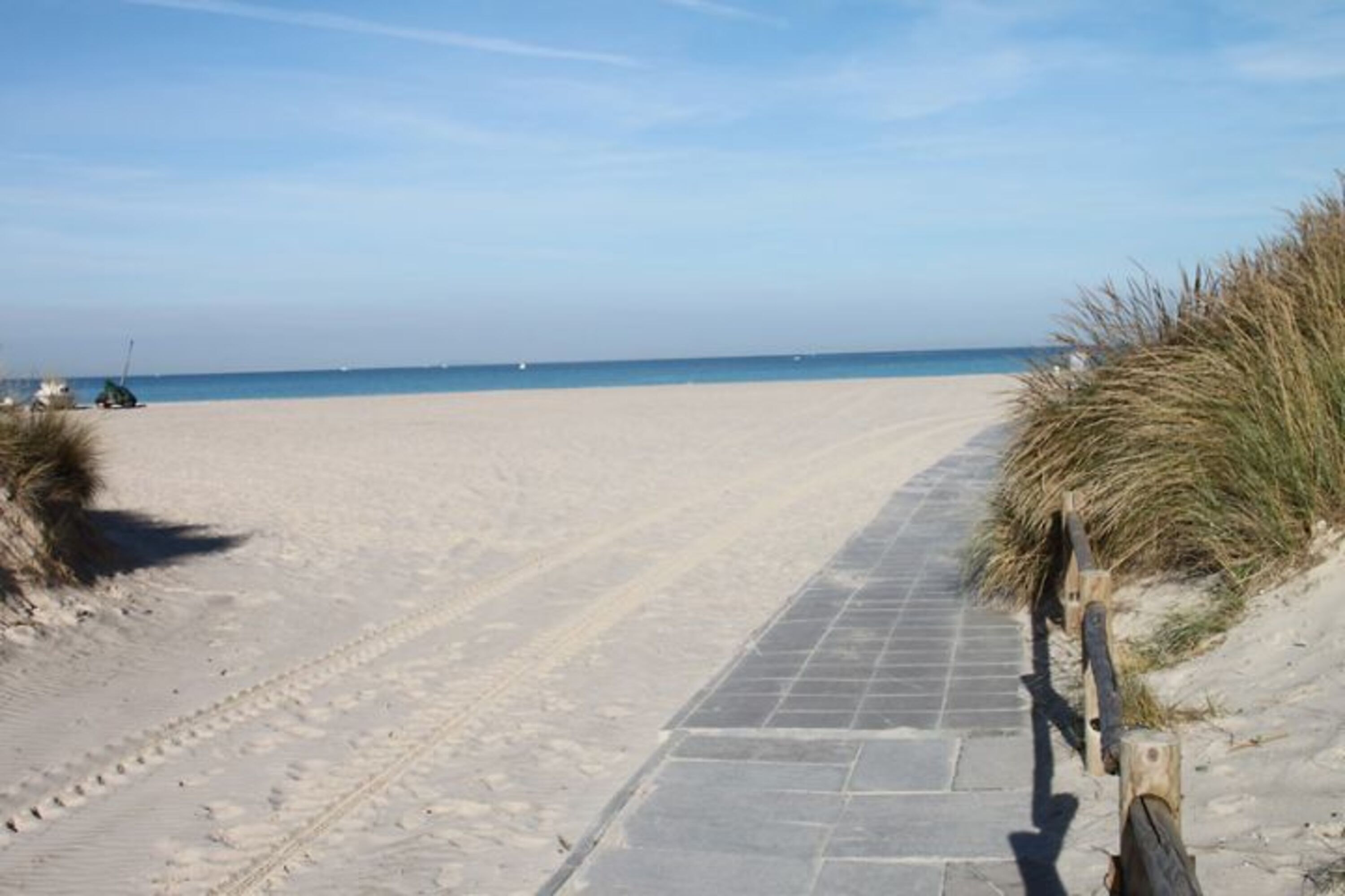 die Weisse Straende in Vada (wir haben mehr als 20 km Sandstraende)