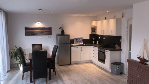 Küche und Essbereich