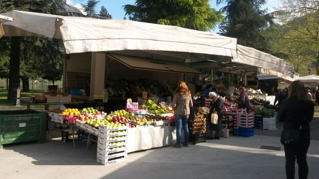 jeden Mittwoch ist Markt in Crone