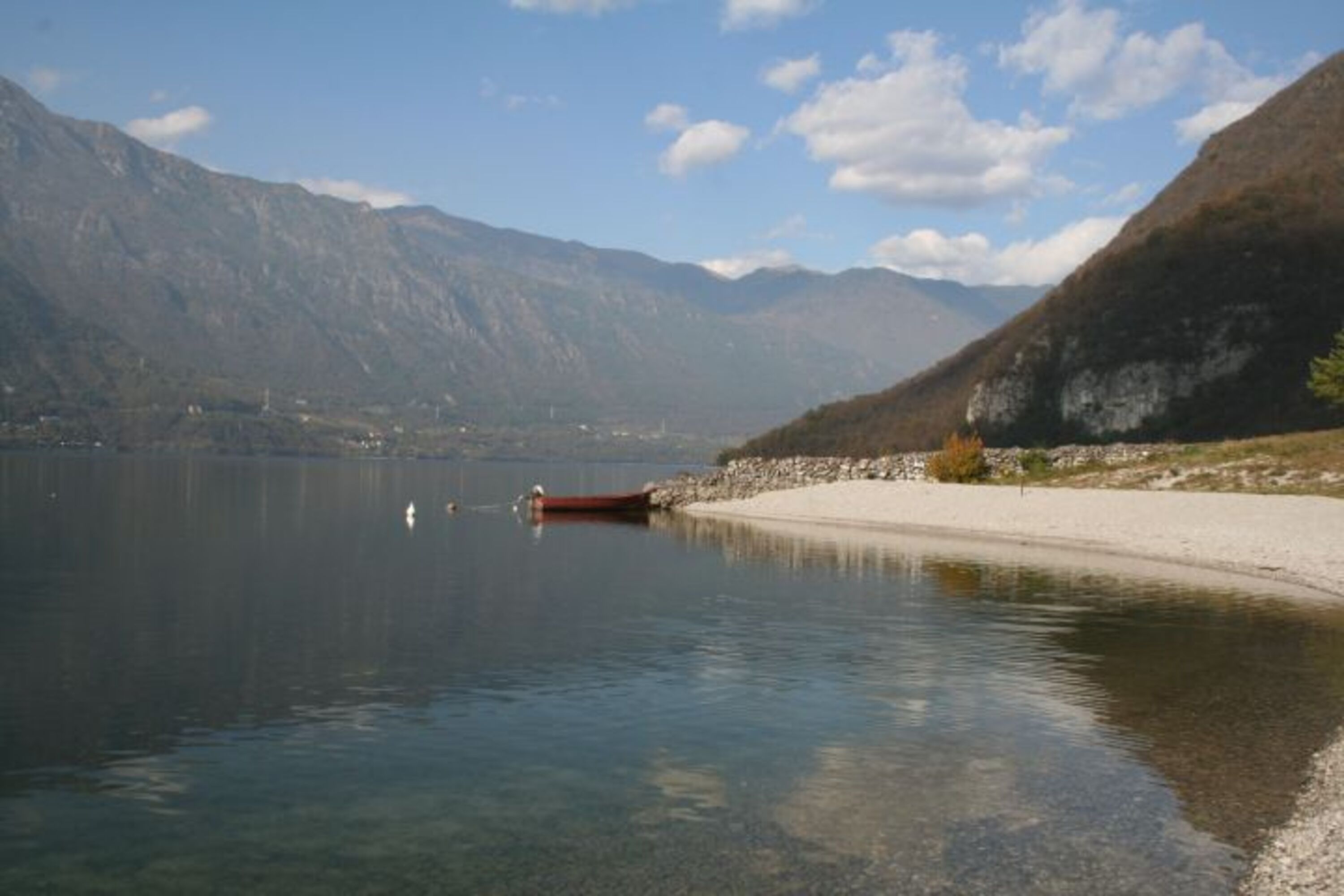 der Strand beim Ferienhaus