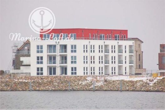 Unsere Penthaus Wohnung Oben rechts mit Dachterrasse und Meerblick