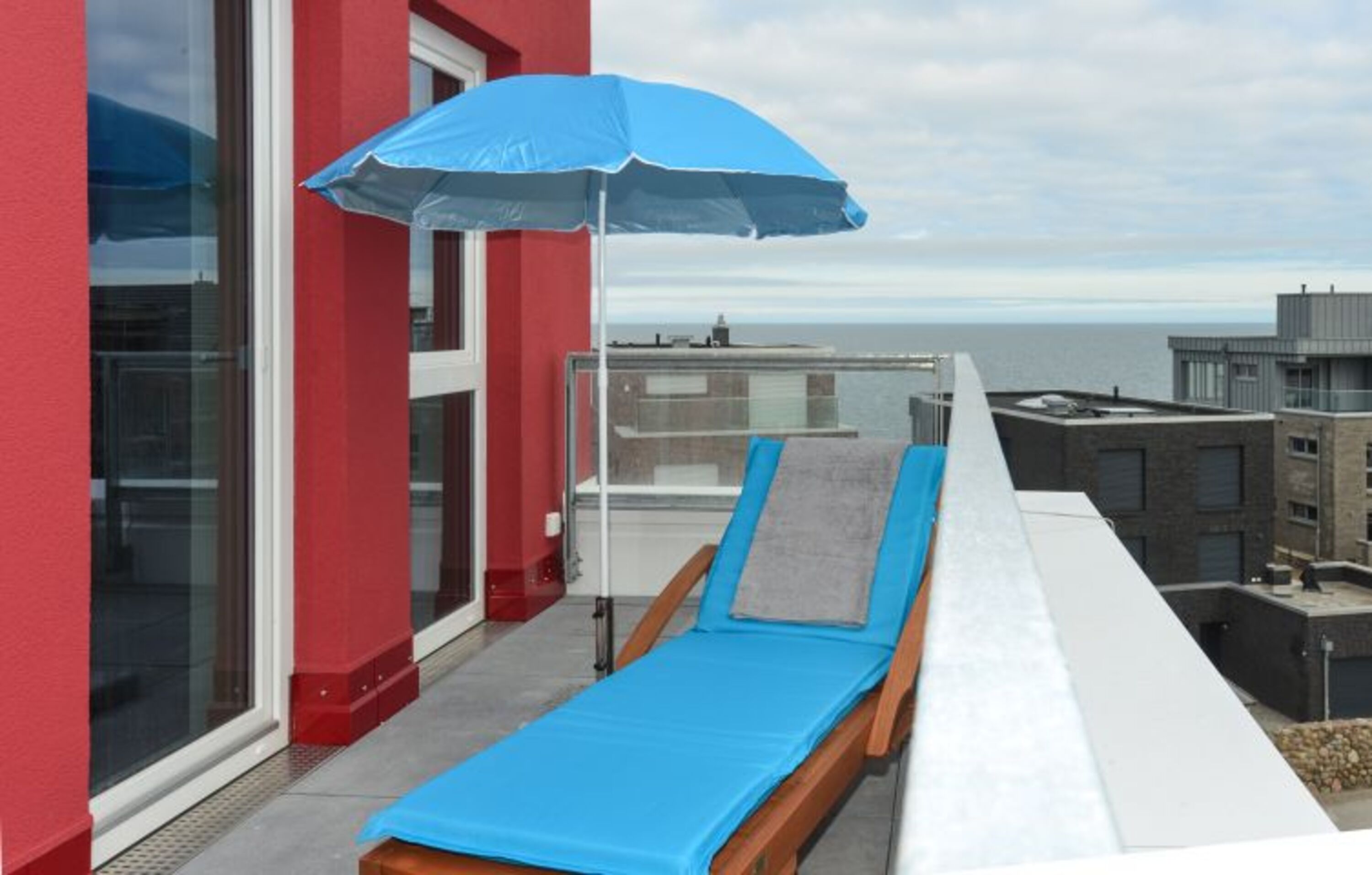 Wohlfühlen auf der Dachterrasse (Südrichtung)