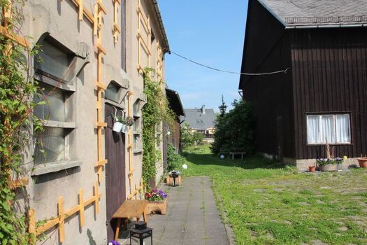 Da geht es zum Garten