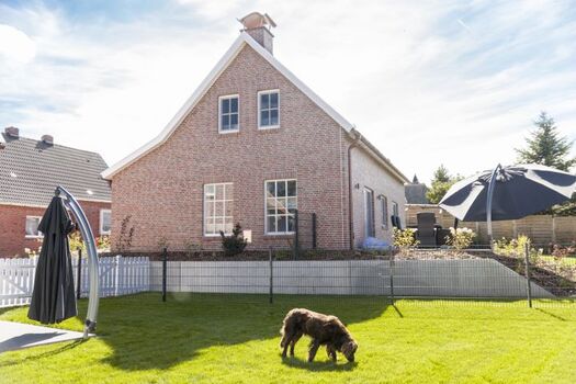 Eingezäunter Garten