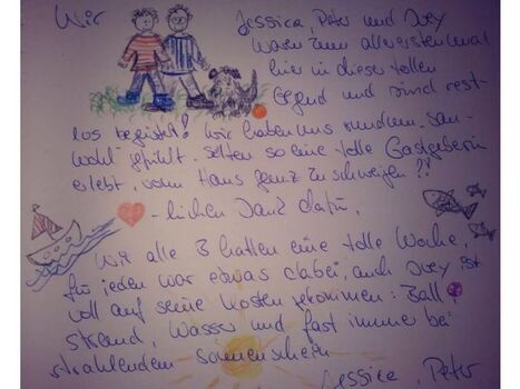 schon wieder muss ein neues Gästebuch her -;