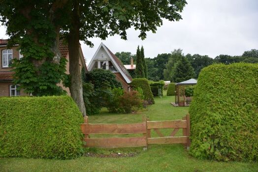 Blick auf das Grundstück