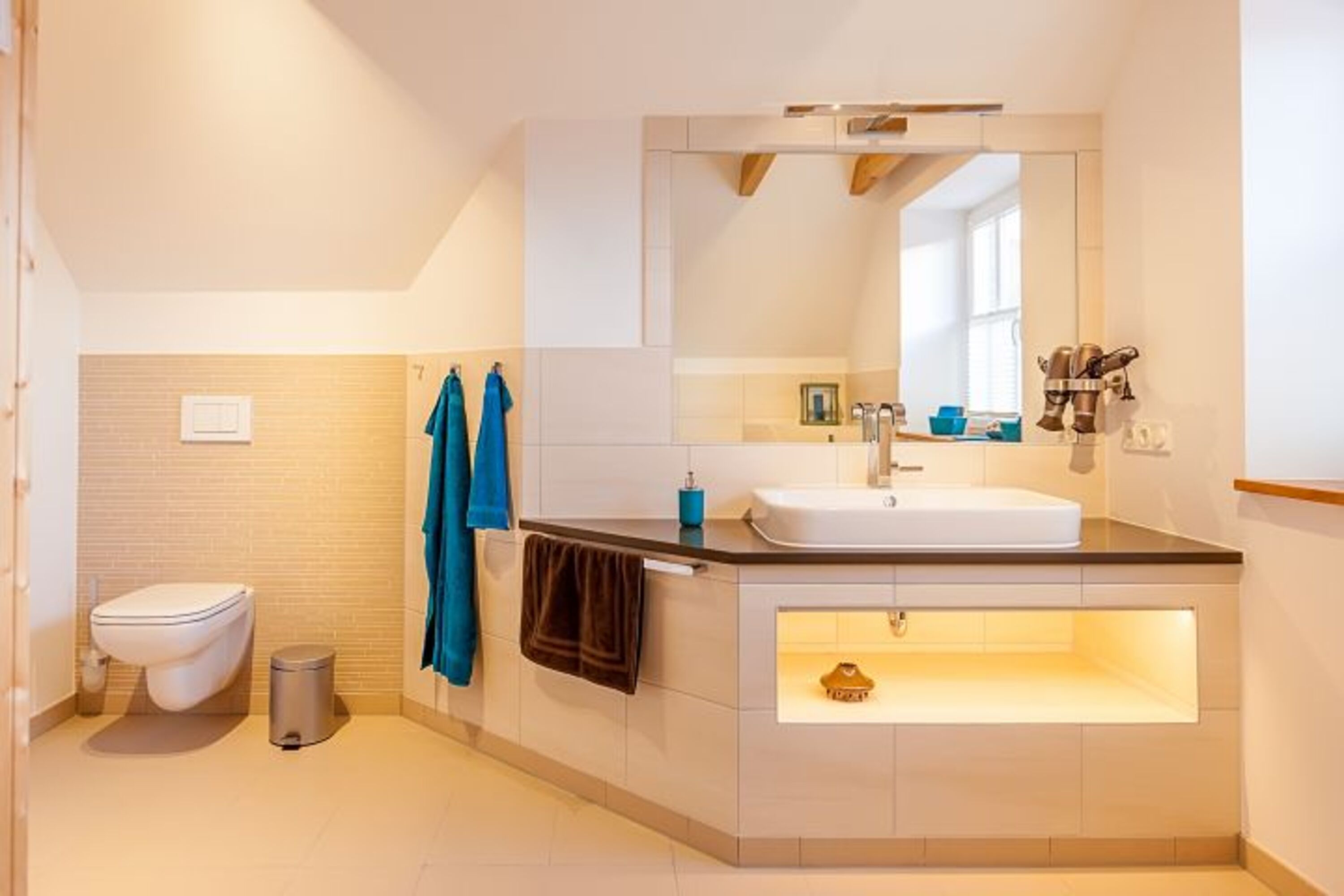 Badezimmer im Obergeschoss