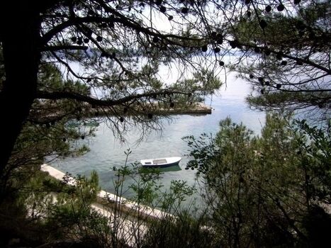 auf dem Weg zum Strand