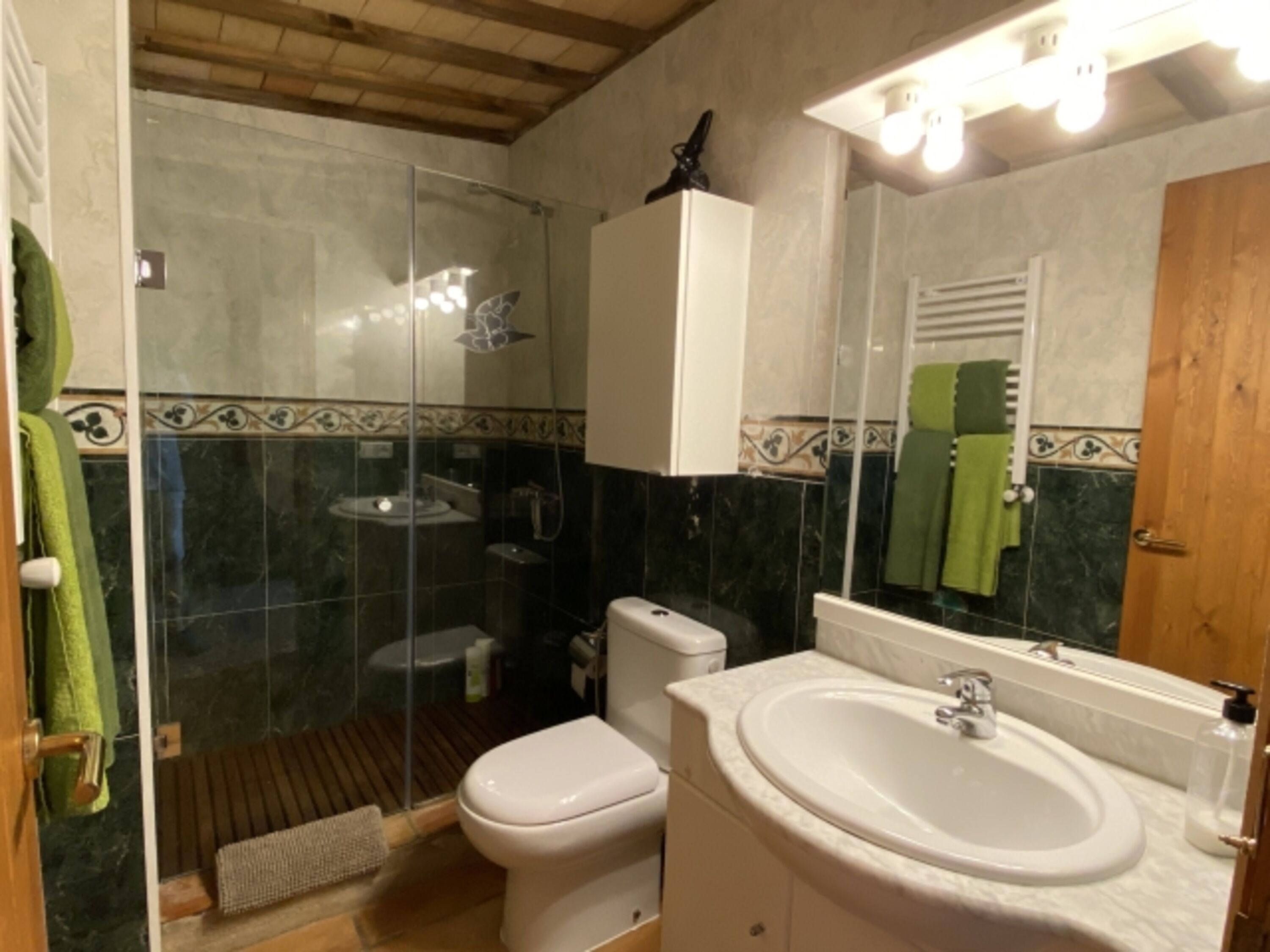 Badezimmer kleines Schlafzimmer