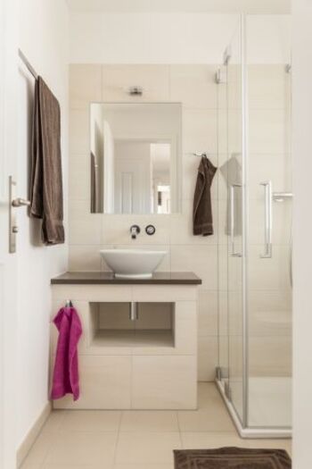 Badezimmer im Erdgeschoss