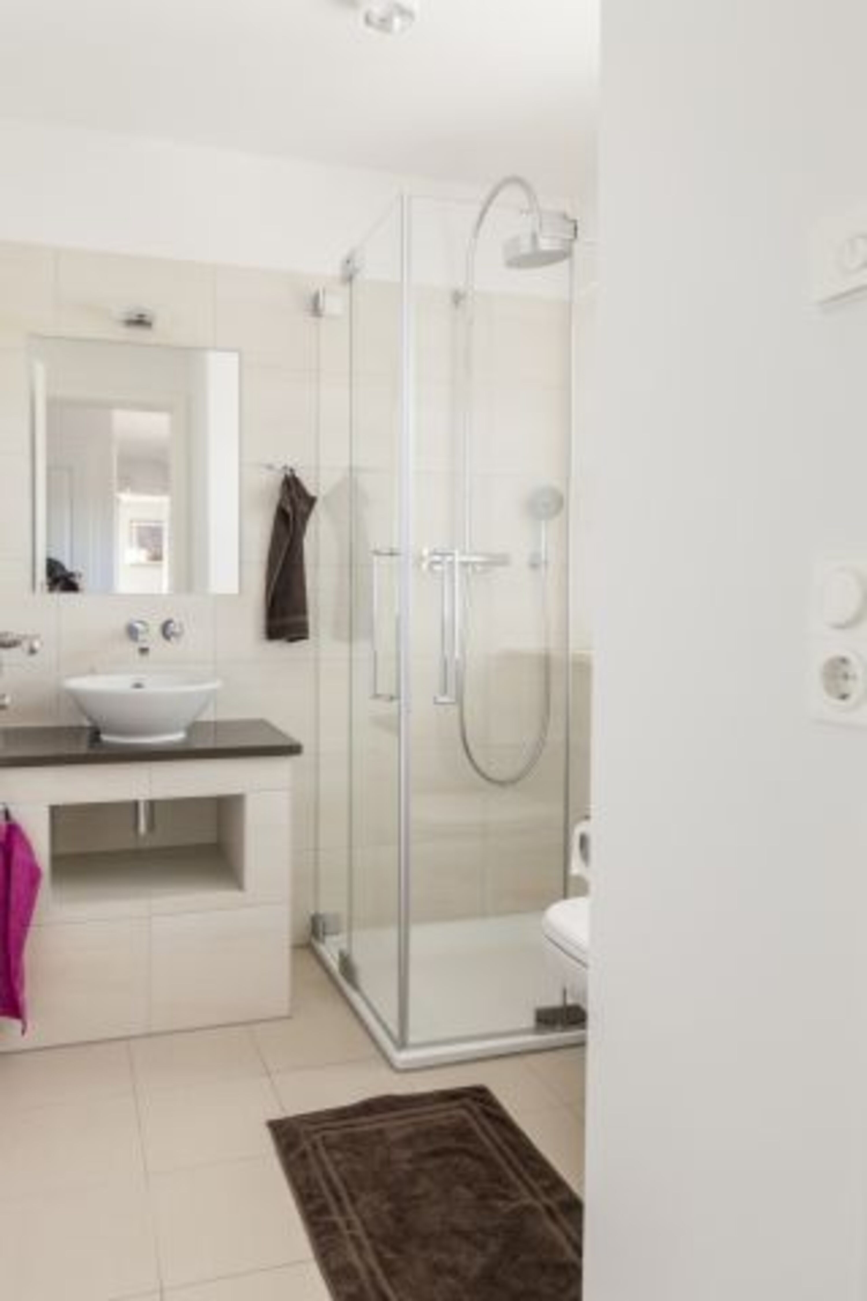 Badezimmer im Erdgeschoss
