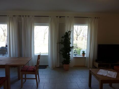 Wohnzimmer Blick Garten