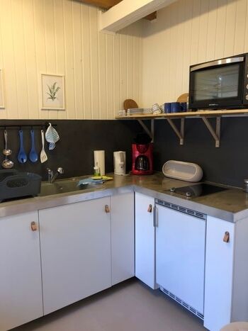 die skandinavisch-schlichte Küche