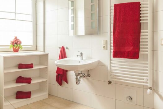 Badezimmer im Erdgeschoss