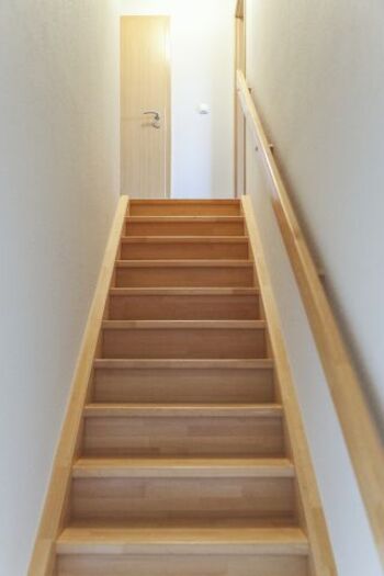 Treppe zum Obergeschoss