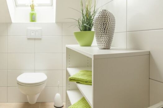 Badezimmer im Obergeschoss