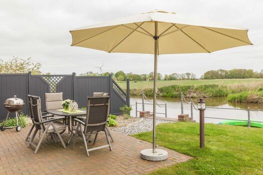 Blick auf das Sieltief