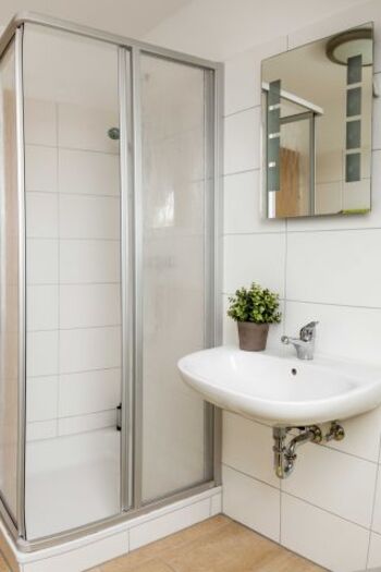 Badezimmer im Obergeschoss