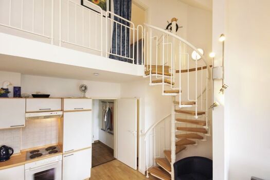 Treppenaufgang zur Galerie