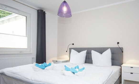 eines der beiden Schlafzimmer