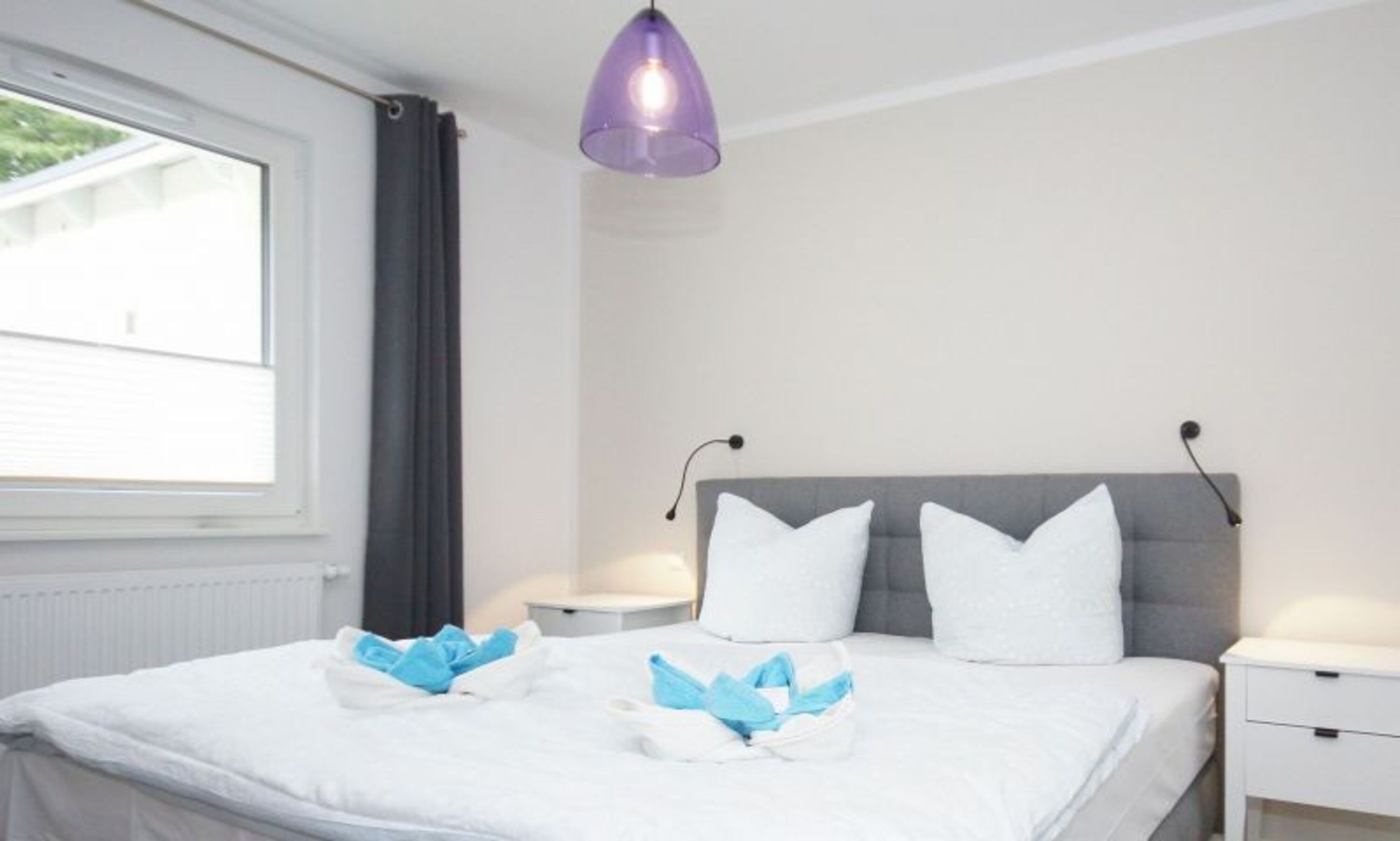 eines der beiden Schlafzimmer