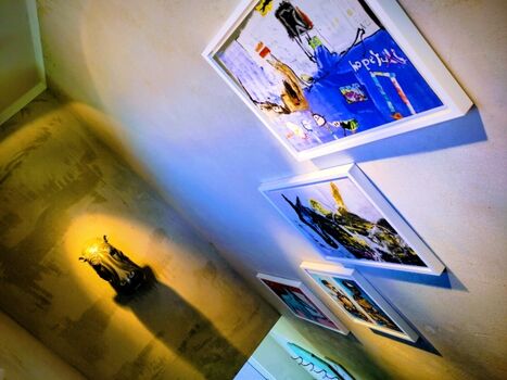 Treppenhaus von oben