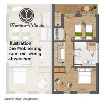 Grundriß Obergeschoß