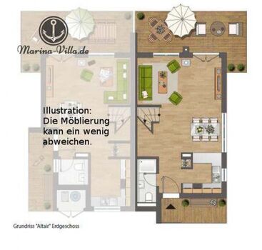 Grundriß Erdgeschoß