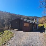Ferienhaus/Blockhaus mit 1000 qm eingezäunten Waldgrundstü ...