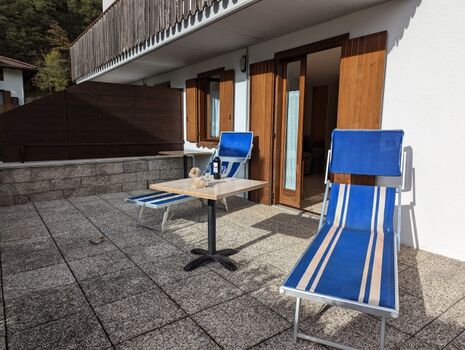 abgeschlossene Terrasse 