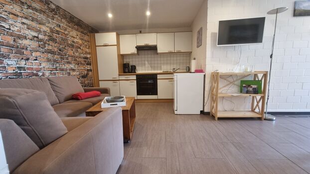 Wohnbereich und Küche