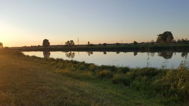 Abendstimung and der Jümme