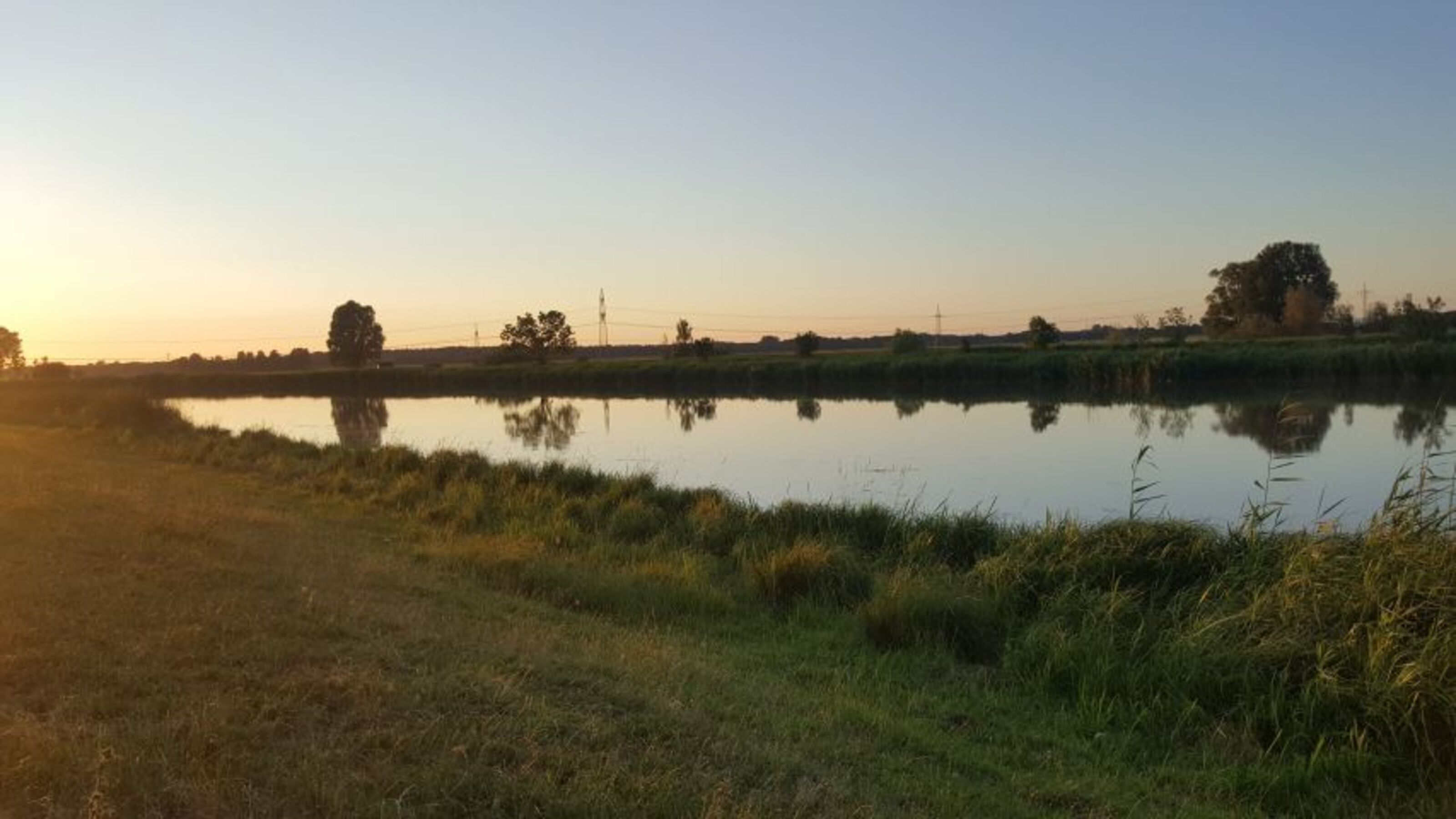 Abendstimung and der Jümme