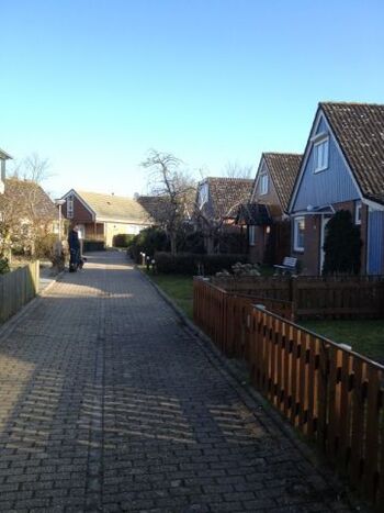 Straße vor dem Haus