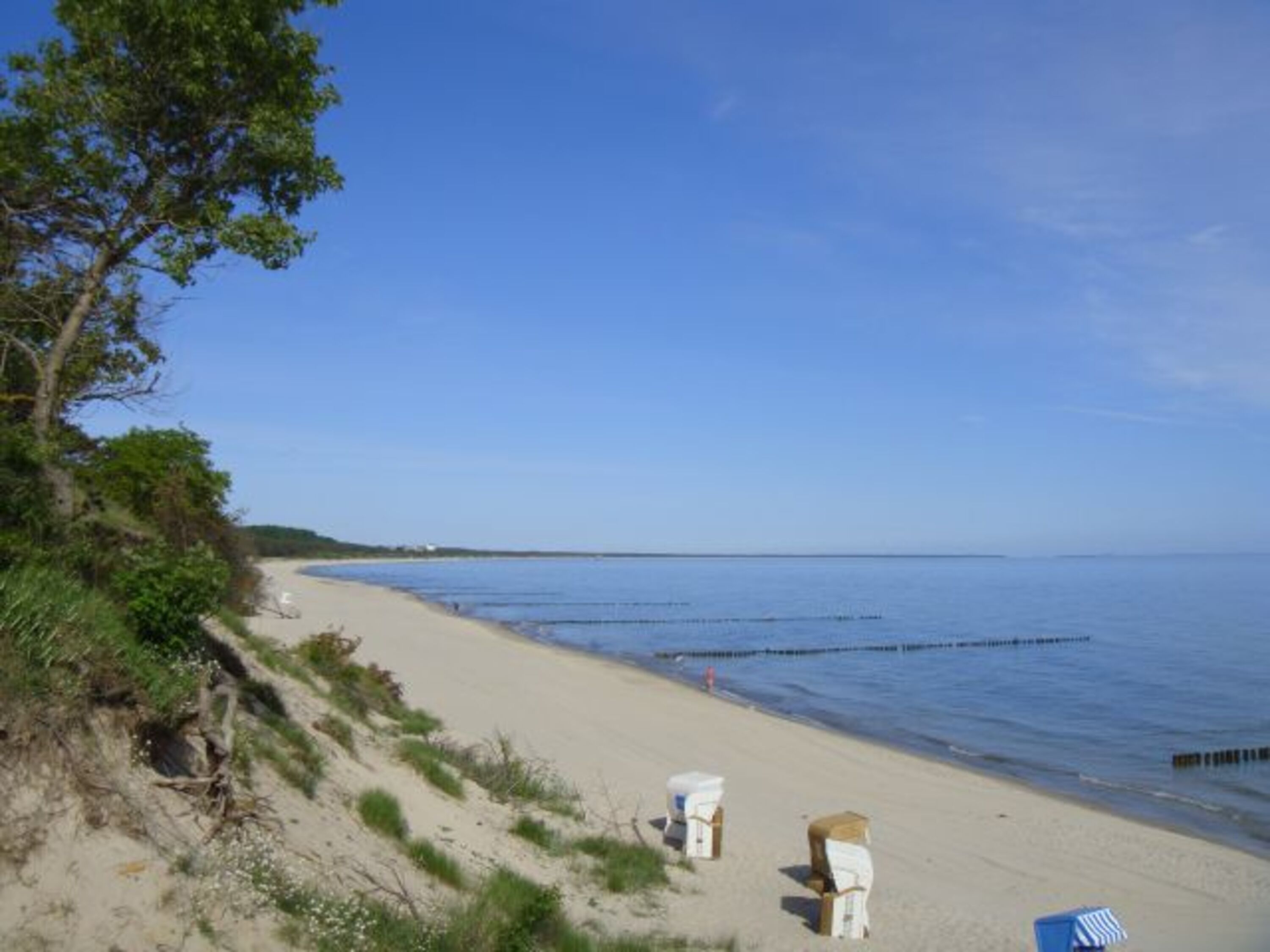Blick zum Hundestrand