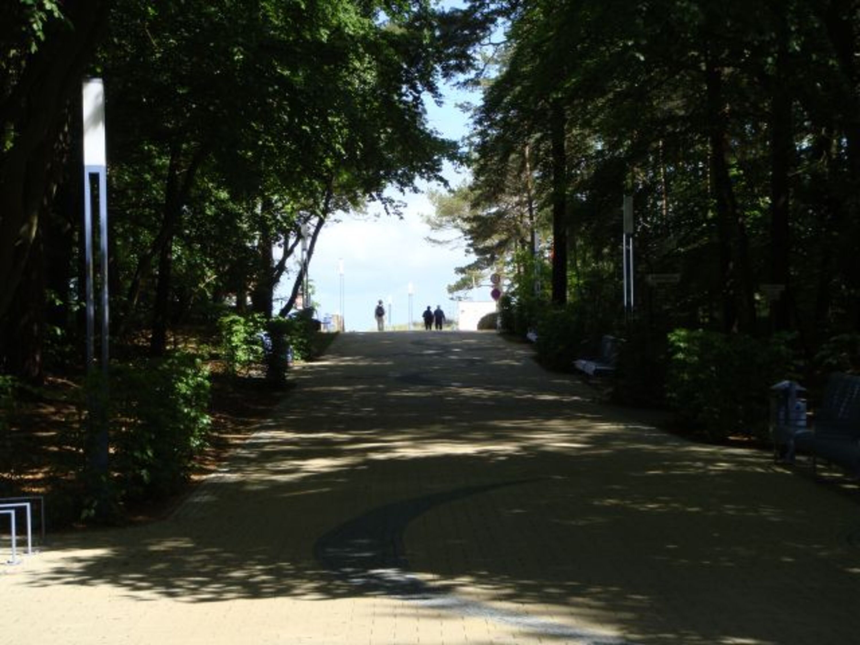 Weg zum Strand