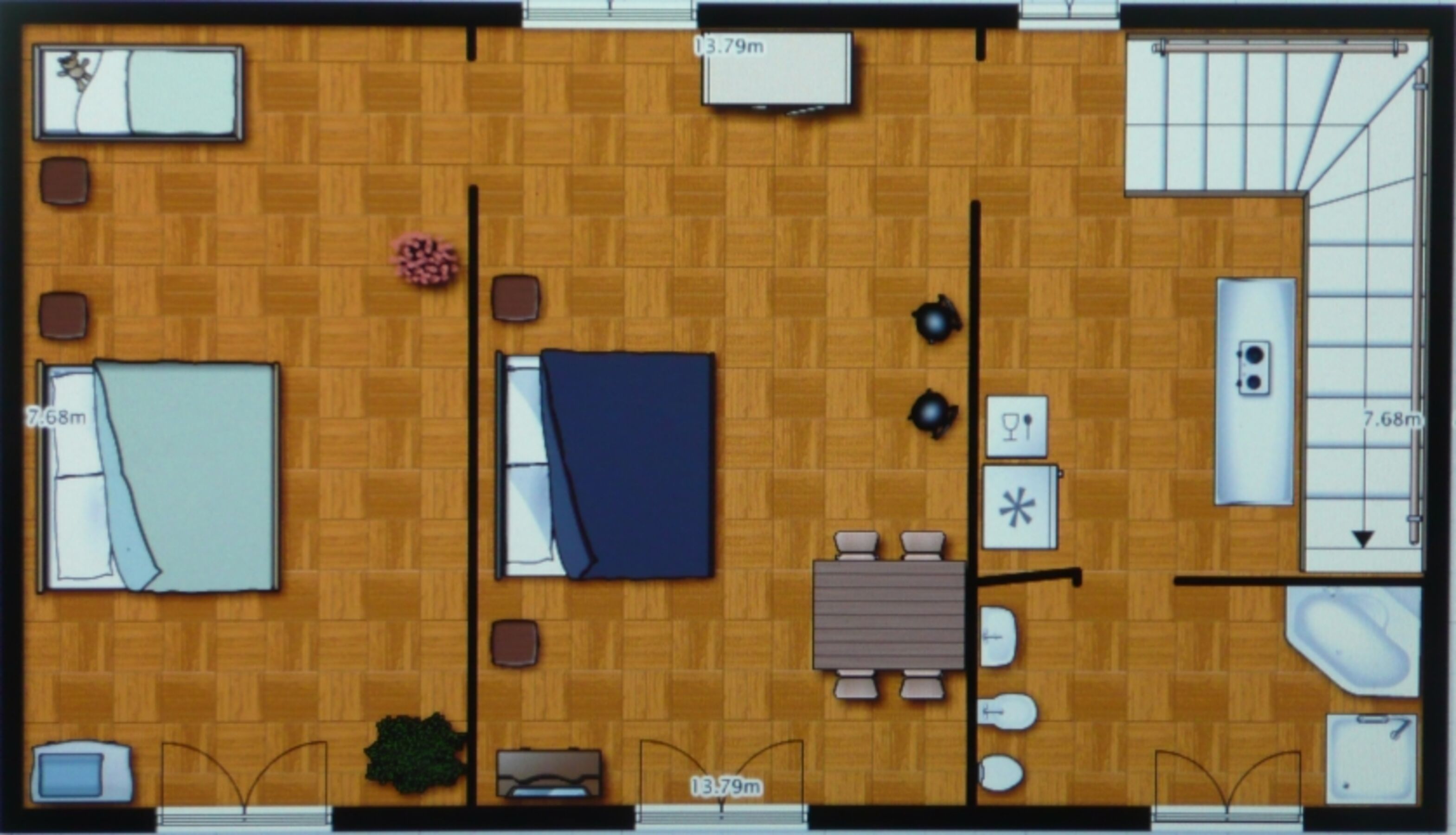 Erste etage ROTE FeWo 