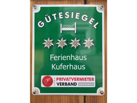 Höchste Kategorie 4 Edelweiß für Privatvermieter.